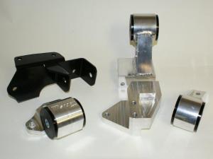 86-89 Acura Integra (AF/AV) B-Series Engine With Hydro Transmission  Hasport Engine Mount Kit - Urethane U94A (Most Extreme Race)