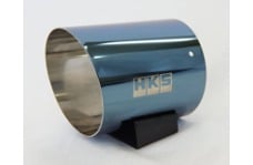 Universal HKS Exhaust - Hi-Powr Carbn Ti - Hi-Power SPEC-L Tail Tip Cover 94mm 118A-L Blue-SUS Tip