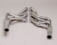 55-57 Chevrolet Bel Air Base, 55-57 Chevrolet Two-Ten Series Base Hooker Super Compeition Header (Metallic Ceramic Coating) (Full Length Tube 1.75 in. x 32 in. O.D.) (Collector Size 3 in. O.D.) (Collector Length 10 in.) (Port Shape Same As Port) (Fits w/Angle Plug Heads)