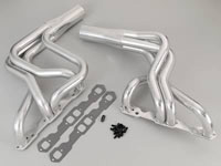 70-81 Chevrolet Camaro Base, Lt, Z28, 75-79 Chevrolet Nova Base, Concours, 77-79 Pontiac Phoenix Base, Lj, 78-81 Pontiac Firebird Base, Esprit, Formula, Trans Am Hooker Super Compeition Header (Metallic Ceramic Coating) (Full Length Tube 1 7/8 in. x 29 in. O.D.) (Collector Size 3.5 in. O.D.) (Collector Length 10 in.) (Port Shape Rectangle) (Fits w/Angle Plug Heads)