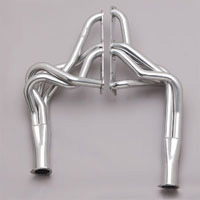 64-67 Pontiac Gto Base Hooker Super Compeition Header (Metallic Ceramic Coating) (Full Length) (Tube 1.75 in. x 30 in. O.D.) (Collector Size 3 in. O.D.) (Collector Length 10 in.) (Port Shape Same As Port)