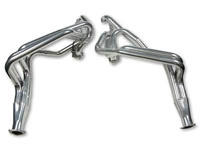 64-66 Dodge Dart Base, 64-66 Plymouth Barracuda Base Hooker Super Compeition Header (Metallic Ceramic Coating) (Full Length) (Tube 1 5/8 in. x 43 in. O.D.) (Collector Size 2.5 in. O.D.) (Collector Length 8 in.) (Port Shape Same As Port)