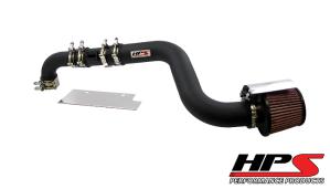 2006-2008 Audi A3 2.0T Turbo FSI HPS Shortram Air Intake + Heat Shield Black 