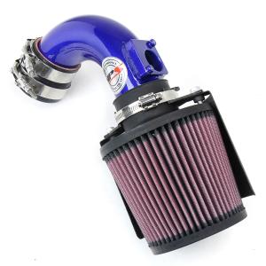2003-2009 Mazda Mazda3 2.0L / 2.3L Non Turbo HPS Shortram Air Intake + Heat Shield Blue 