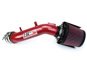 2003-2007 Honda Accord 2.4L with MAF Sensor SULEV HPS Shortram Air Intake + Heat Shield Red 
