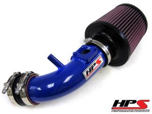 2007-2013 Mazda Mazdaspeed 3 2.3L Turbo HPS Shortram Air Intake Kit Cool Blue 