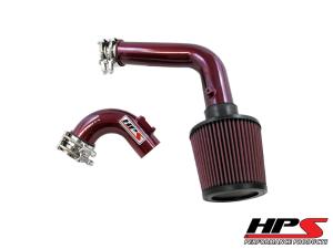 2003-2009 Mazda Mazda3 2.0L / 2.3L Non Turbo HPS Cold Air Intake (Converts to Shortram) Red 