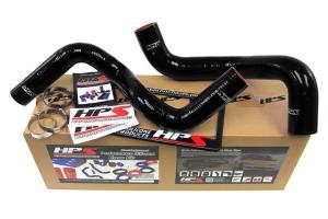 1996-2002 Dodge Viper HPS Black Silicone Radiator Hose Kit Coolant - Black
