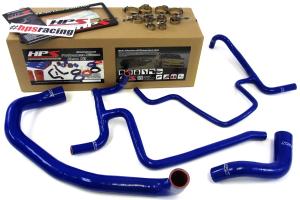 2005-2010 Chrysler 300C R/T 5.7L V8 HPS Blue Silicone Radiator Hose Kit Coolant - Blue