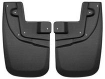 05-14 Toyota Tacoma Husky Mud Guards - Front, Black