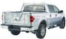 1973-2006 Chevrolet C/K Truck, 1980-2004 Ford F-Series, 1981-2011 Dodge Ram Husky Aluminum Contractor Rack