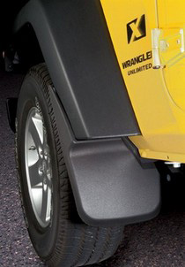 2003-2007 Hummer H2 Husky Custom Molded Front Mud Guards – Black