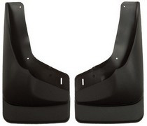 2007-2010 Cadillac Escalade EXT, 2007-2010 Chevrolet Avalanche Husky Custom Molded Rear Mud Guards – Black