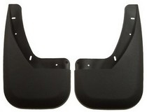 2007-2010 Cadillac Escalade, 2007-2010 GMC Yukon Denali Husky Custom Molded Rear Mud Guards – Black
