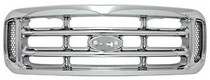 00-06 GMC Suburban / Yukon / XL, 99-02 GMC Sierra In Pro Car Wear Grille, Custom All Chrome - Chrome