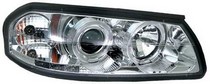 00-05 Chevrolet Impala In Pro Car Wear Head Lamps, Projector W/ Rings - Chrome