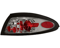97-02 Ford Escort 4DR, 97-02 Mercury Tracer In Pro Car Wear Tail Lights - Platinum Smoke