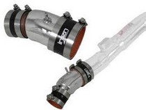 11-12 Juke 1.6L Turbo 4 cyl. Injen Extension Turbo Auxiliary Tube With Connecting Hoses - Black Powder Coated