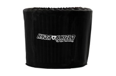 Universal Injen INJ Water Repel Pre Filter - Black Oval Water Repellant Pre-Filter fits X-1023 X-1029 8.5inx9in Base / 7in Tall