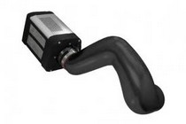 2011 Mustang V6 3.7L Injen Power-Flow Air Intake Systems - Filter X-1015 - Wrinkle Black