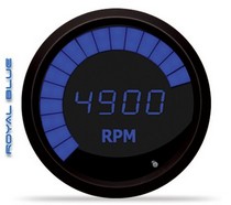All Vehicles (Universal) Intellitronix LED Digital/Bargraph Memory Tachometer - Blue
