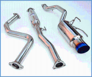 92-99 Honda Civic EG/EK Coupe Invidia N1 Titanium Tip Cat-Back (Pipe Size: 2.362