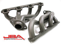 87-95 Bronco 5.0L, 87-95 F-Series 5.0L JBA Silver Ceramic Coated Shorty Header