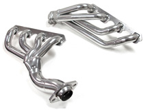 65-73 Mustang 351W w/ Cable Clutch JBA Silver Ceramic Coated Mid-Length Header