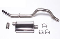 07-08 TrailBlazer SS 6.0L JBA Single Rear Exit Exhaust System