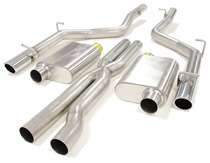 04-10 Charger 5.7L, 04-10 Magnum 5.7L JBA Dual Rear Exit Exhaust System