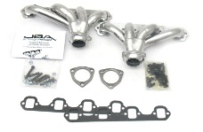 Universal JBA Tight Tuck Headers - SBF 1-5/8in Primary Silver Ctd