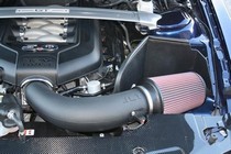 11-13 Mustang GT JLT Painted Plastic Cold Air Intake Kit - Race Red