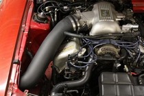 96-98 Mustang Cobra JLT Painted Plastic Cold Air Intake Kit - Mineral Gray