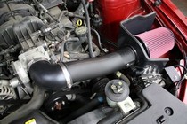 05-09 Mustang V6 JLT Series 2 Painted Plastic Cold Air Intake Kit - Windvail Blue