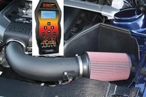 11-13 Mustang GT JLT Painted Plastic Cold Air Intake Kit - Race Red
