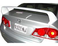 06-07 Honda Civic 4DR JSP Paintable Wings - Mugen Hi Wing