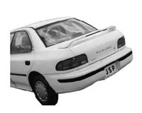 92-95 Honda Civic Sedan JSP Paintable Wings - OEM w/ LED