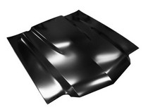 1970-1972 Chevy Chevelle, 1970-1972 Chevy El Camino KeyParts Cowl Induction Style Hood