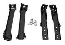 1960-1962 GMC Pickup Truck KeyParts Rear Bumper Brackets (Fleetside)