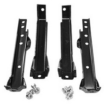1967-1972 Chevrolet Pickup Truck, 1967-1972 GMC Pickup Truck KeyParts Rear Bumper Bracket Kit
