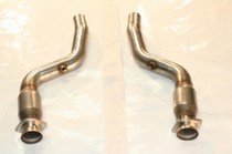 06-08 Dodge Magnum SRT8, 06-12 Chrysler 300C SRT8, 06-12 Dodge Charger SRT8, 08-12 Dodge Challenger SRT8 Kook's Race System Connection Pipes - Stainless Steel - 3