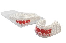 Universal Kooks Custom Headers KSH Spark Plug Sleeves - Kooks Universal Spark Plug Sleeve Set - Natural w/Red Logo (Set of 8)