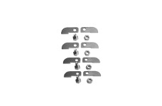 Universal Kooks Custom Headers KSH Universal Straight Tubing - Kooks Universal A&B Header Tabs SS