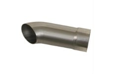 Universal Kooks Custom Headers KSH Turnouts - Kooks Universal 3in Long Turnouts SS 12in
