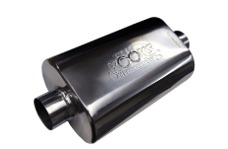 Universal Kooks Custom Headers KSH Universal Muffler - Kooks Universal 2 1/2in Center/Center Oval Muffler (4x8x12)