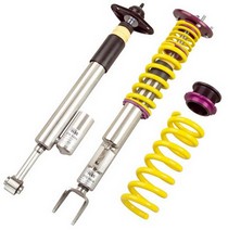 06 Mini Cooper (S 1.6l L4 W11B16A FWD, Convertible/Hatchback) KW Clubsport 2-Way Adjustable Coilover Kit With Top Mounts (Lowers Front: 0.8