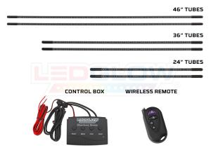 All Trucks (Universal) LEDGlow Slimline Truck Underbody Kit (7 Colors)