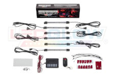 Universal LEDGlow Million Color LED Engine Bay Lighting Kit