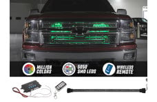 Universal LEDGlow Million Color LED Grille Lighting Kit