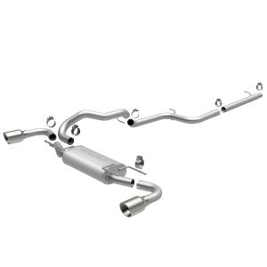 2011 Mazda 3;2.5, 4L, 2012 Mazda 3;2.5, 4L, 2010 Mazda 3;2.5, 4L, 2013 Mazda 3;2.5, 4L Magnaflow Cat-Back Exhaust with 5